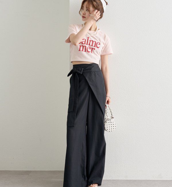  「ラップリボンパンツ」|チノ|