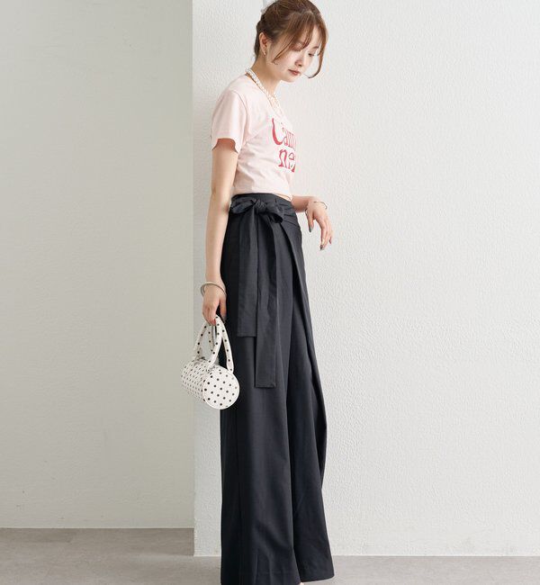  「ラップリボンパンツ」|チノ|
