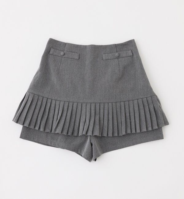  「【SMサイズ展開あり】細プリーツスカパン」|スカート|