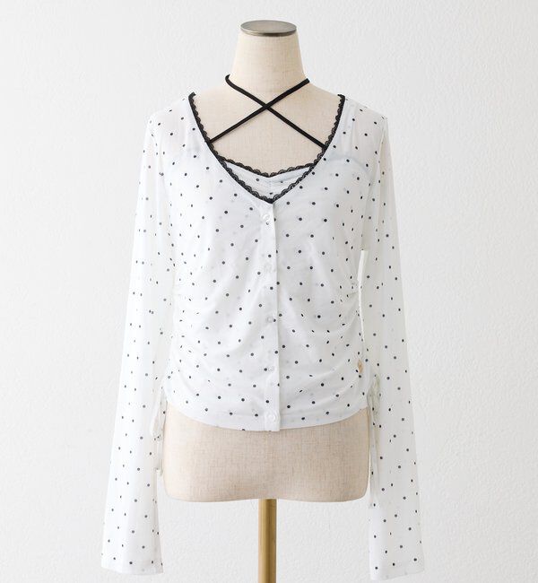  「ビスチェsetドロストカーディガン」|プルオーバー|