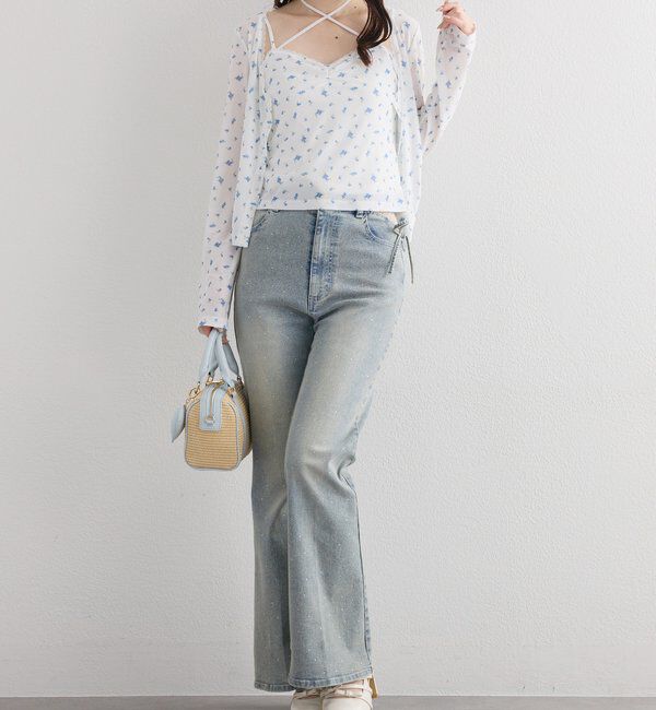  「ビスチェsetドロストカーディガン」|プルオーバー|