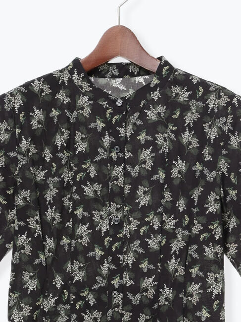 Te chichi「【LIBERTY FABRICS】ウエストタックワンピース」|ワンピース|