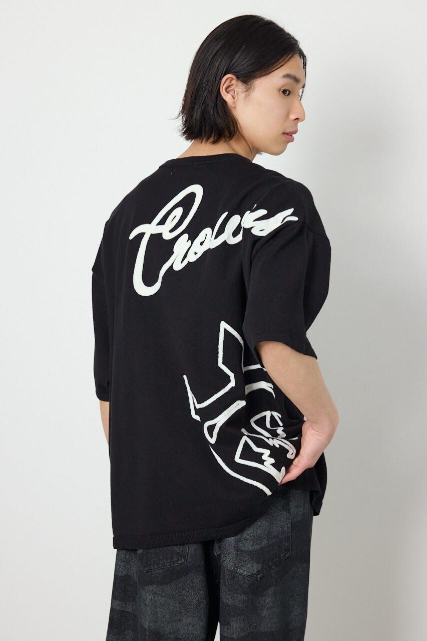 RODEO CROWNS「ビッグチェーン刺繍ニットトップス」|ニット・セーター|