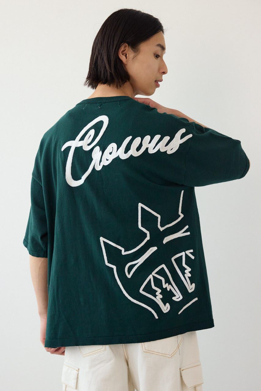 RODEO CROWNS「ビッグチェーン刺繍ニットトップス」|ニット・セーター|