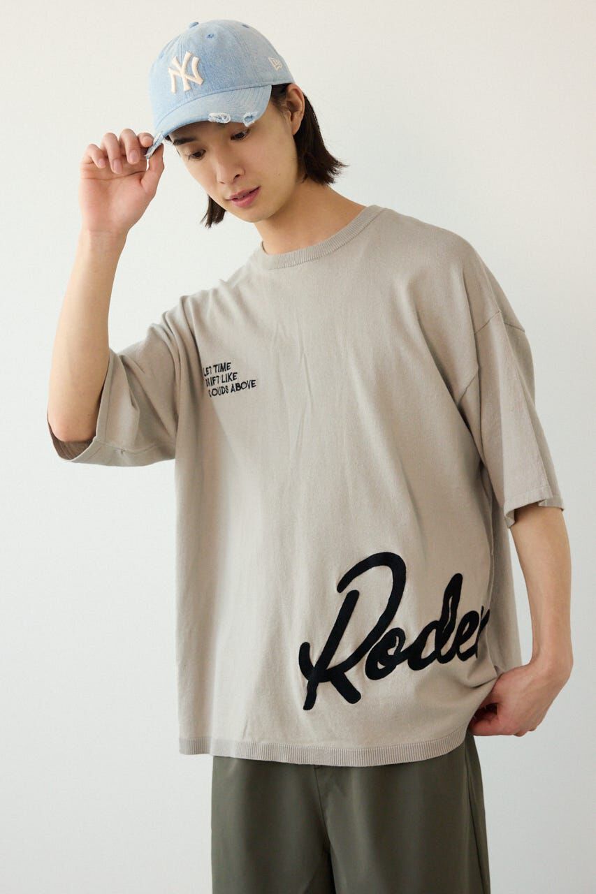 RODEO CROWNS「ビッグチェーン刺繍ニットトップス」|ニット・セーター|