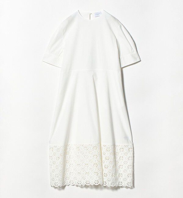 UNITED ARROWS「ラッセルレース コンビ ワンピース ‐ウォッシャブル‐」|ワンピース|