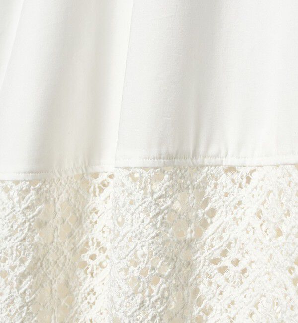 UNITED ARROWS「ラッセルレース コンビ ワンピース ‐ウォッシャブル‐」|ワンピース|