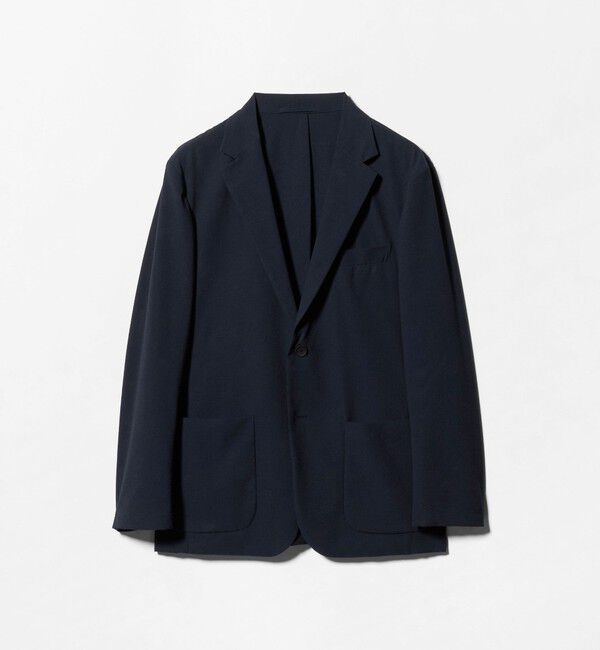 UNITED ARROWS「ライトサッカー 2ボタン テーラード ジャケット UA COZY ウォッシャブル 2WAYストレッチ」|テーラードジャケット|