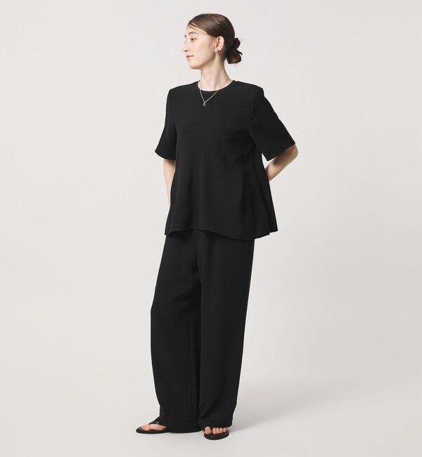 UNITED ARROWS「COMFY イレギュラー ヘム ブラウス ‐防汚 UVカット ウォッシャブル‐」|シャツ・ブラウス|