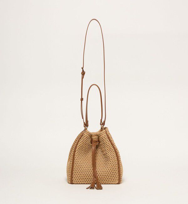 UNITED ARROWS green label relaxing「2WAY シートドロスト バッグ / ショルダーバッグ」|かごバッグ|