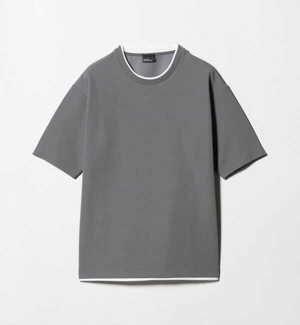 UNITED ARROWS green label relaxing「【WEB限定】JUST fit フェイクレイヤード Tシャツ カットソー -吸水速乾・抗菌-」|Tシャツ・カットソー|