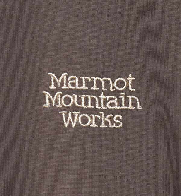UNITED ARROWS green label relaxing「【別注】＜Marmot＞ショートスリーブ ロゴ Tシャツ」|Tシャツ・カットソー|