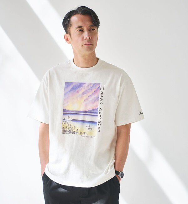 UNITED ARROWS green label relaxing「【別注】＜Jonas Claesson＞SEA アート 半袖 Tシャツ」|Tシャツ・カットソー|その他1