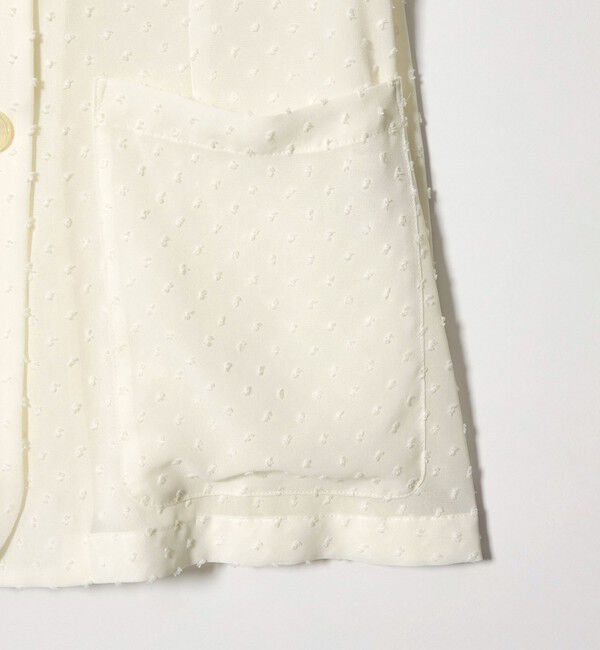 EMMEL REFINES「＜EMMEL REFINES＞EM カットGGT シアー ジャケット」|テーラードジャケット|