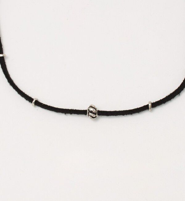 BEAUTY&YOUTH UNITED ARROWS「コード&times;メタルパーツ チョーカー ネックレス」|ネックレス|