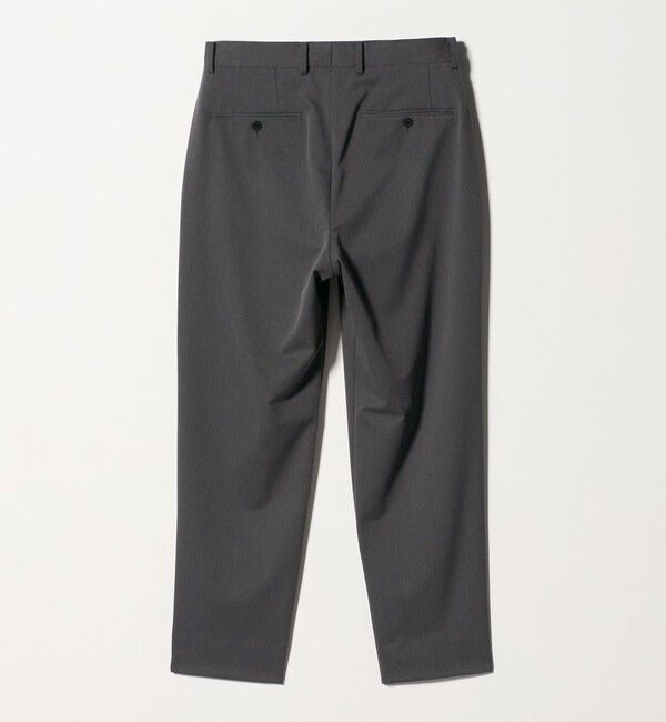 BEAUTY&YOUTH UNITED ARROWS「アルガン トロ 1プリーツ テーパード スラックス NO.7 ストレッチ」|チノ|