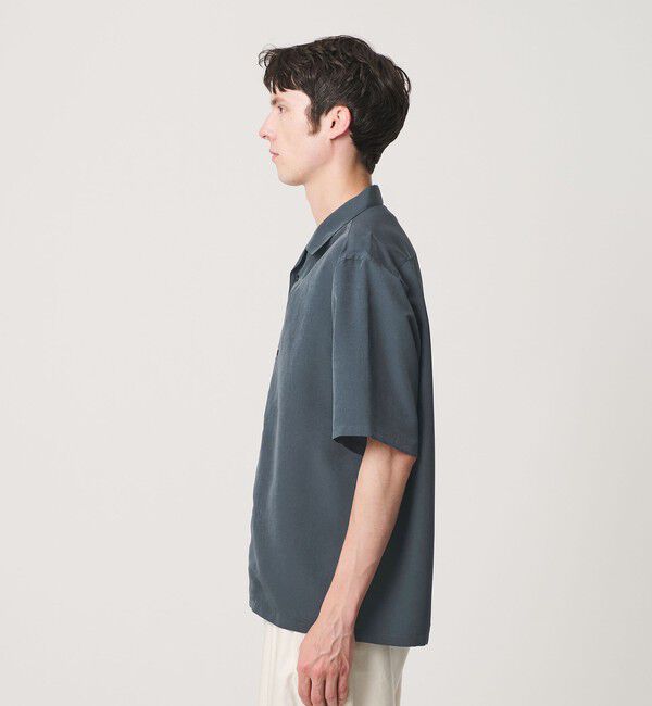 BEAUTY&YOUTH UNITED ARROWS「シルキータッチ ナロー オープンカラー シャツ FORM型」|シャツ・ブラウス|