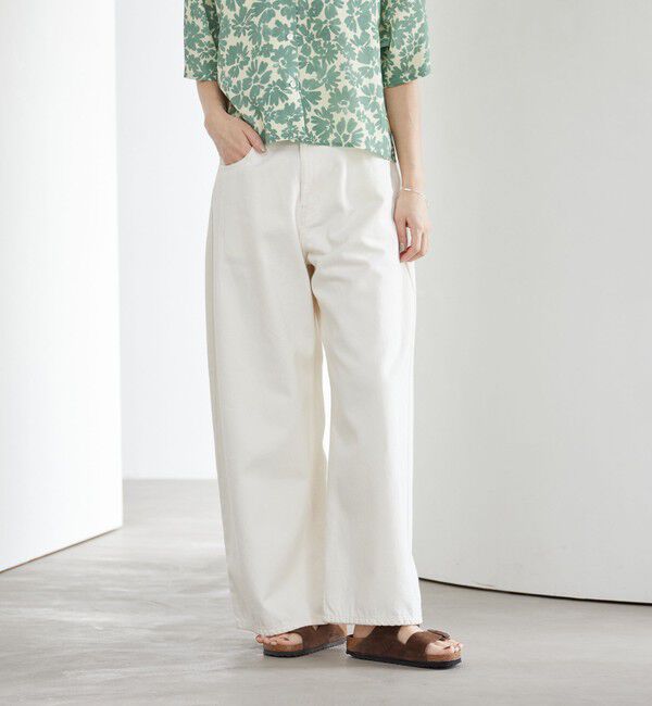 BEAUTY&YOUTH UNITED ARROWS「ライトオンス ワイド デニムパンツ」|デニム|