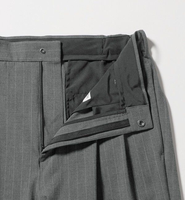 BEAUTY&YOUTH UNITED ARROWS「ピンストライプ バギー スラックス NO.9 ストレッチ」|チノ|