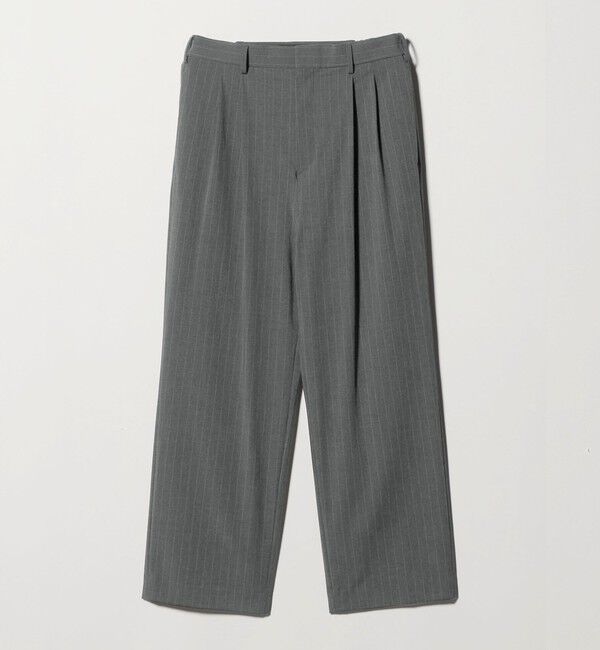 BEAUTY&YOUTH UNITED ARROWS「ピンストライプ バギー スラックス NO.9 ストレッチ」|チノ|