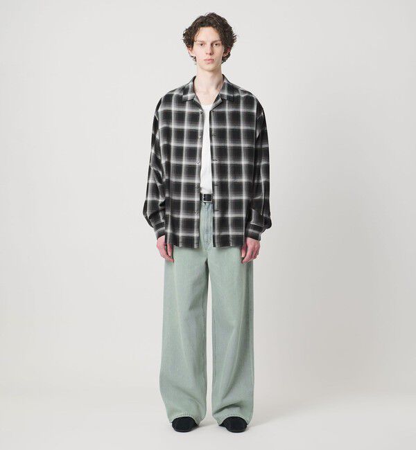 MONKEY TIME「ライトオンス デニム バギー パンツ」|チノ|