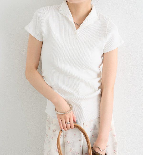  「ハイネックフレンチリブニット」|ニット・セーター|