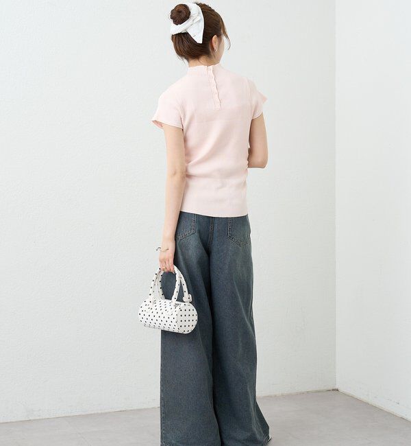  「ハイネックフレンチリブニット」|ニット・セーター|