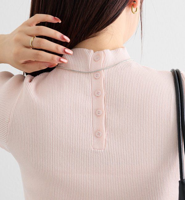  「ハイネックフレンチリブニット」|ニット・セーター|