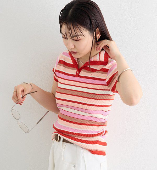  「ハイネックフレンチリブニット」|ニット・セーター|