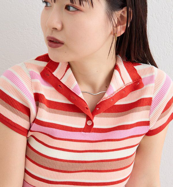  「ハイネックフレンチリブニット」|ニット・セーター|