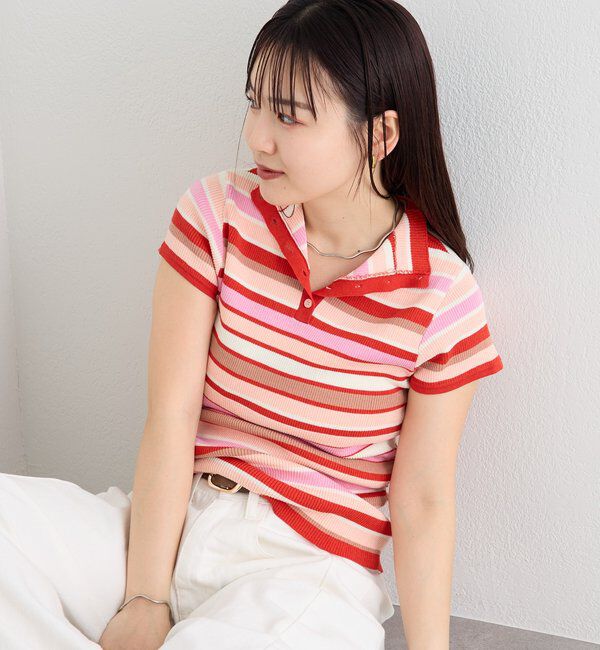  「ハイネックフレンチリブニット」|ニット・セーター|