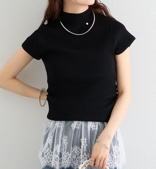  「ハイネックフレンチリブニット」|ニット・セーター|