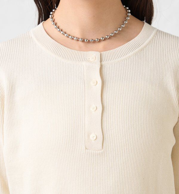  「26SSヘンリーリブニット」|ニット・セーター|