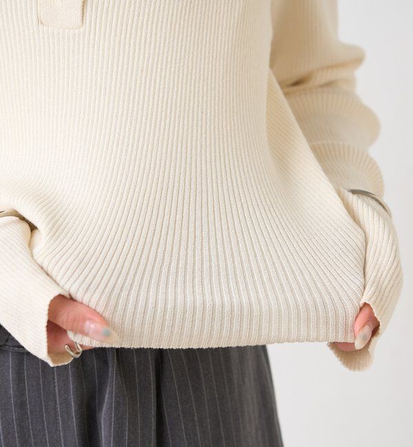  「26SSヘンリーリブニット」|ニット・セーター|
