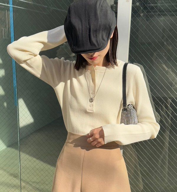  「26SSヘンリーリブニット」|ニット・セーター|