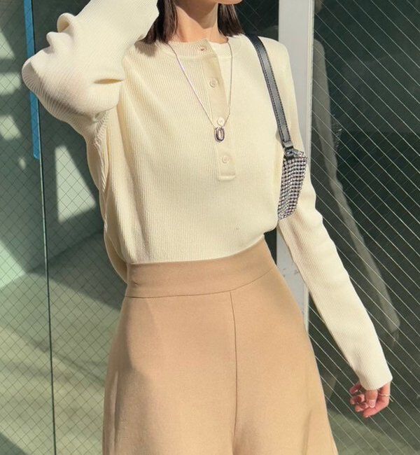  「26SSヘンリーリブニット」|ニット・セーター|