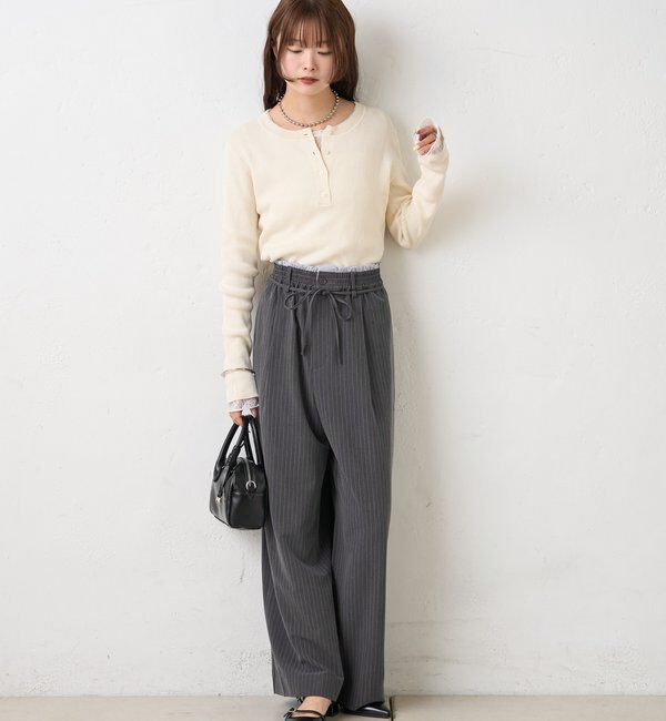  「26SSヘンリーリブニット」|ニット・セーター|