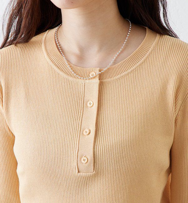  「26SSヘンリーリブニット」|ニット・セーター|