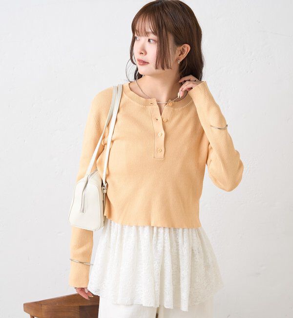  「26SSヘンリーリブニット」|ニット・セーター|