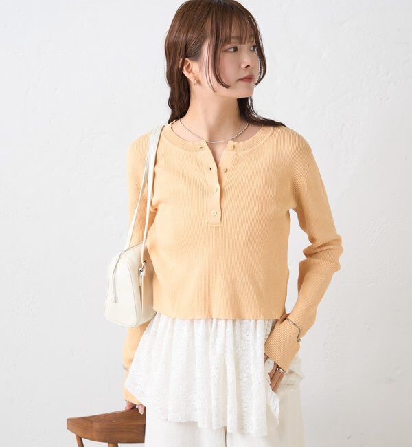  「26SSヘンリーリブニット」|ニット・セーター|