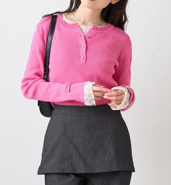  「26SSヘンリーリブニット」|ニット・セーター|