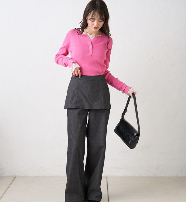  「26SSヘンリーリブニット」|ニット・セーター|