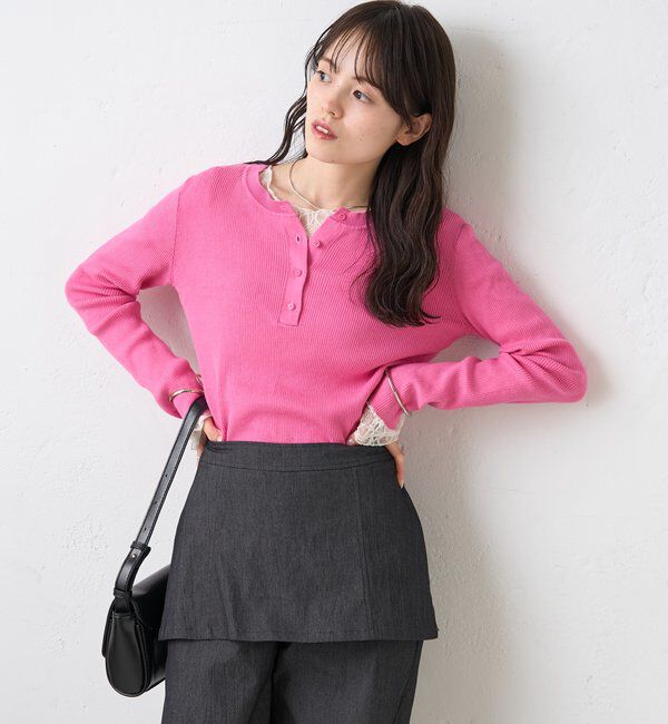  「26SSヘンリーリブニット」|ニット・セーター|