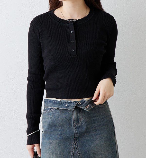  「26SSヘンリーリブニット」|ニット・セーター|