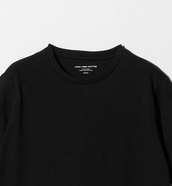UNITED ARROWS green label relaxing「LONG FIBER COTTON クリア クルーネック 半袖 Tシャツ」|Tシャツ・カットソー|