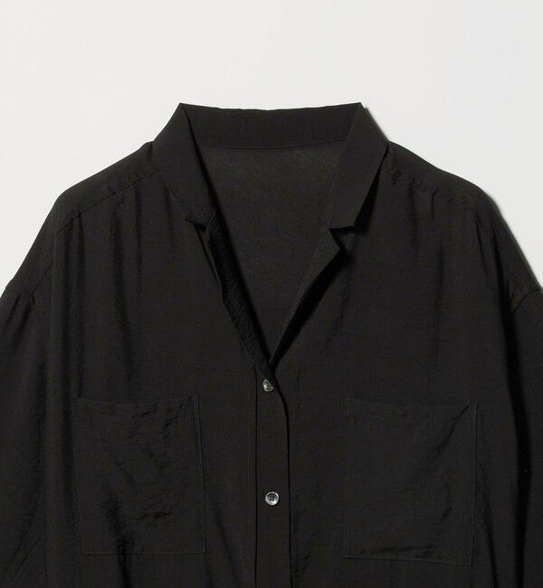 UNITED ARROWS green label relaxing「【WEB限定】＜at ease＞ポケット オープンカラー シャツ」|シャツ・ブラウス|