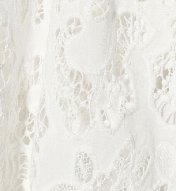 UNITED ARROWS green label relaxing「カットワークレース ブラウス」|シャツ・ブラウス|