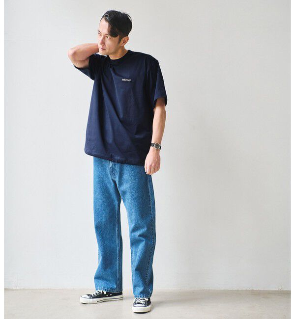 UNITED ARROWS green label relaxing「【別注】＜Marmot＞ドローイング 半袖 Tシャツ カットソー -吸水・速乾・UVカット-」|Tシャツ・カットソー|