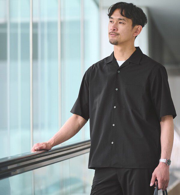 UNITED ARROWS green label relaxing「【WEB限定】JUST fit トロピカル セットアップ シャツ＆スラックス -2WAYストレッチ-」|シャツ・ブラウス|