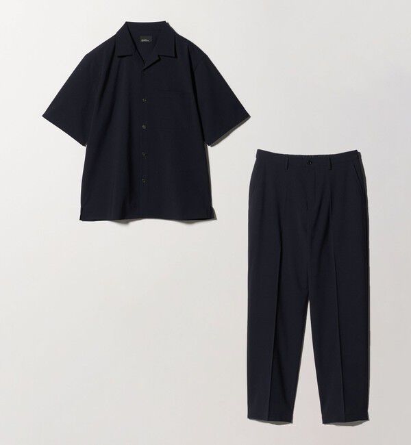 UNITED ARROWS green label relaxing「【WEB限定】JUST fit トロピカル セットアップ シャツ＆スラックス -2WAYストレッチ-」|シャツ・ブラウス|
